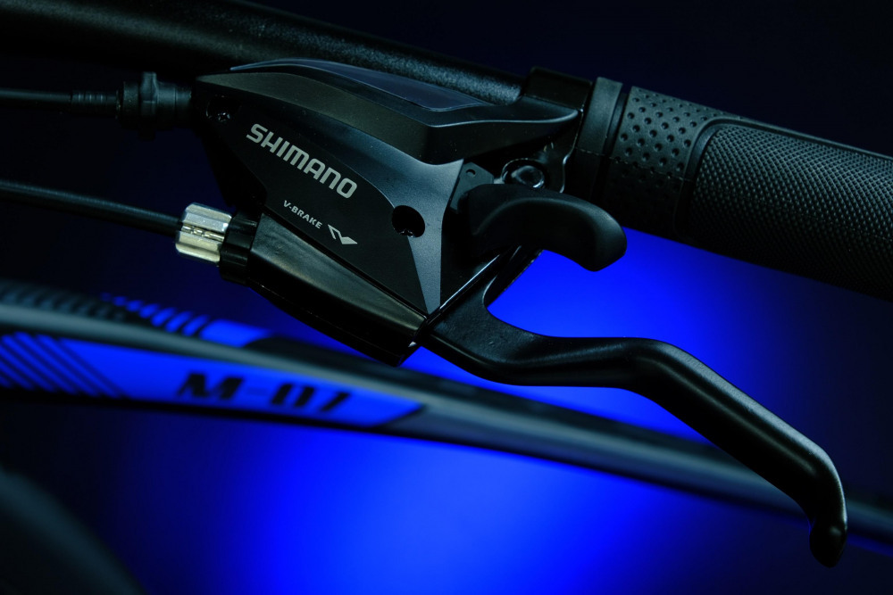 LORAK M-07 Prom Матовый Чёрный/Синий 21р (на рост 183-190)